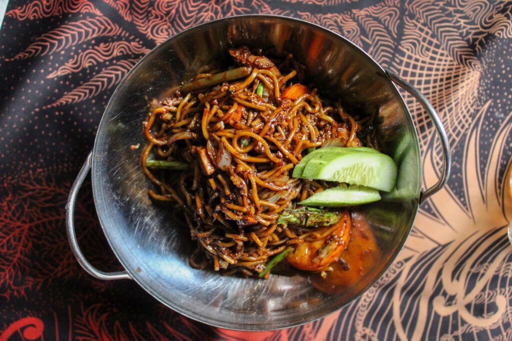 Jedna z potraw w Malezji Mee Goreng