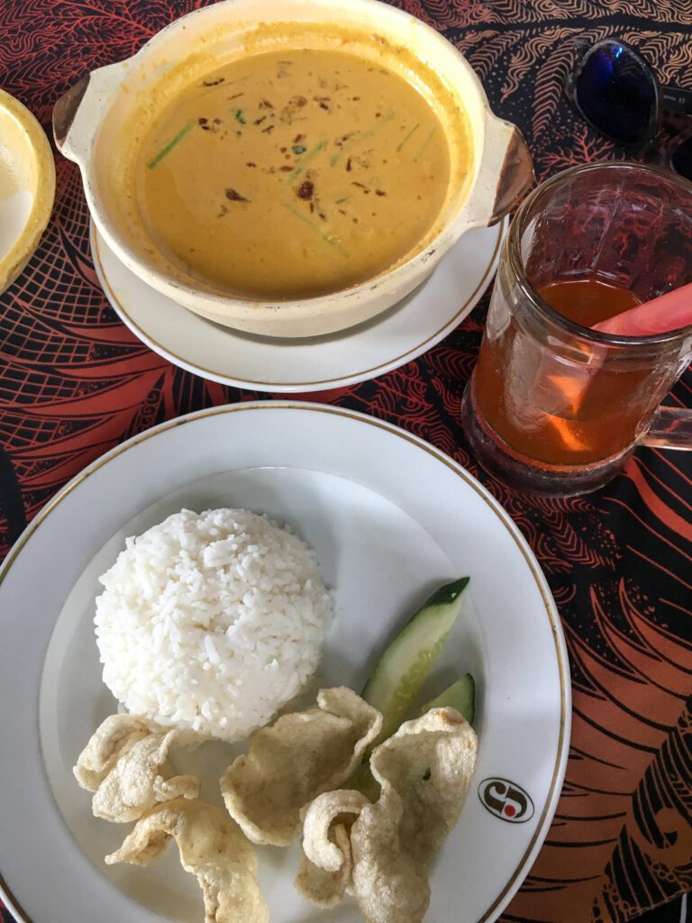 Jedna z potraw w Malezji curry laksa