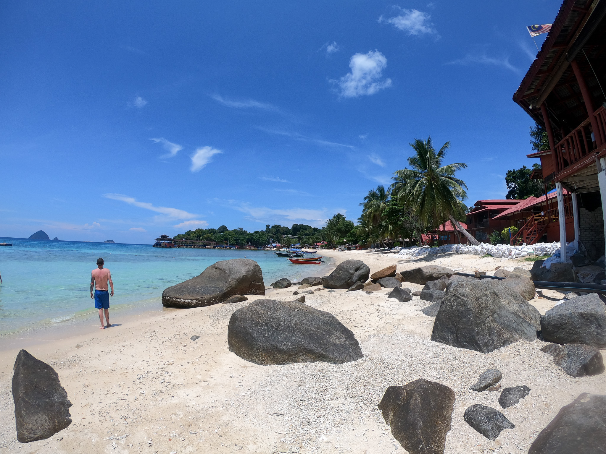 malownicza wyspa Perhentian Kecil