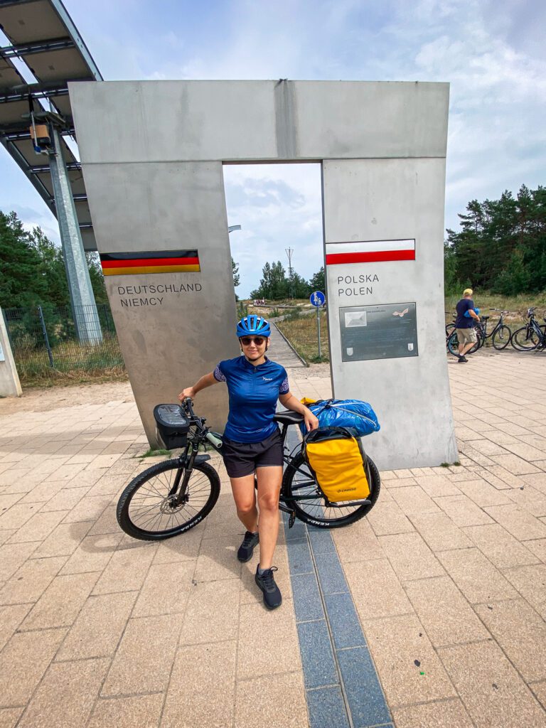 Start szlaku R10 w Swinoujściu