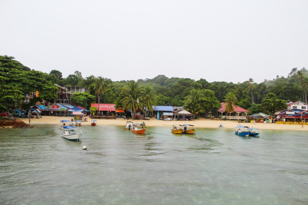 Port na wyspie Perhentian
